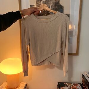 Lululemon Knit Sweater Asymmetrical Reversible